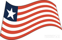 Flag of United States Flat Wavy 256x155